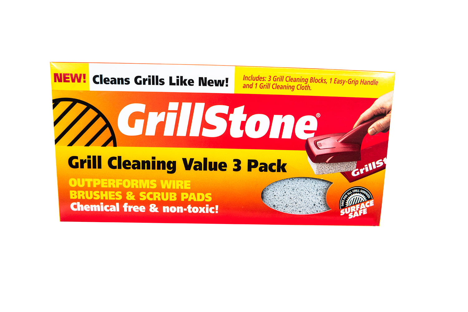GrillStone Grill Cleaning Value 3 Pack – Tucker Barbecues