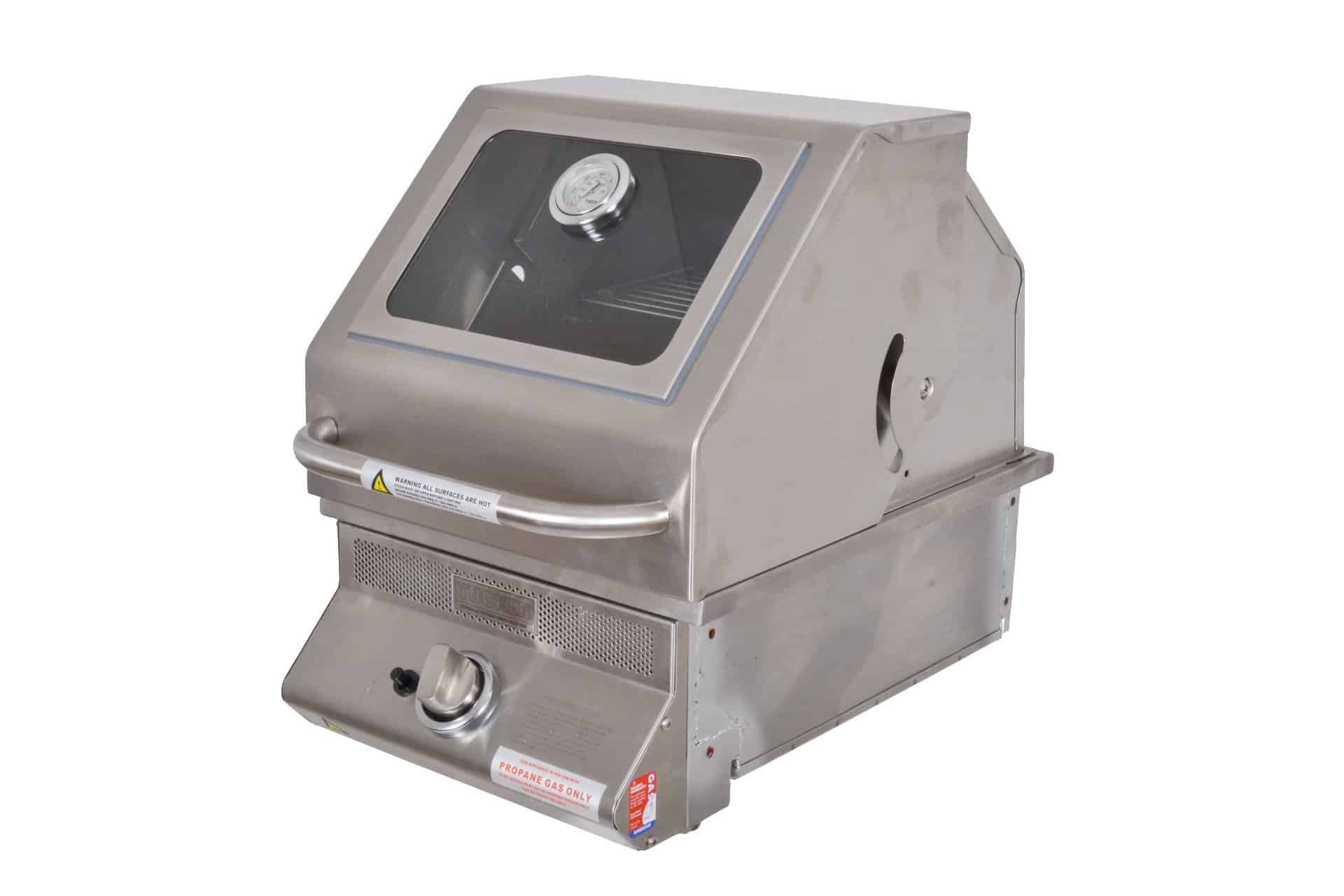 Tucker SS Wok Built In Roasting Hood, Side Burner, Tucker