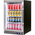 Schmick 105 Litre Single Heated Glass Door Stainless Steel Under Bench Bar Fridge - SK116-HD