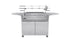 Tucker Charcoal Deluxe Pro BBQ on Cabinet with Roasting Hood