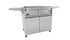 Tucker Charcoal Deluxe Pro BBQ on Cabinet with Roasting Hood