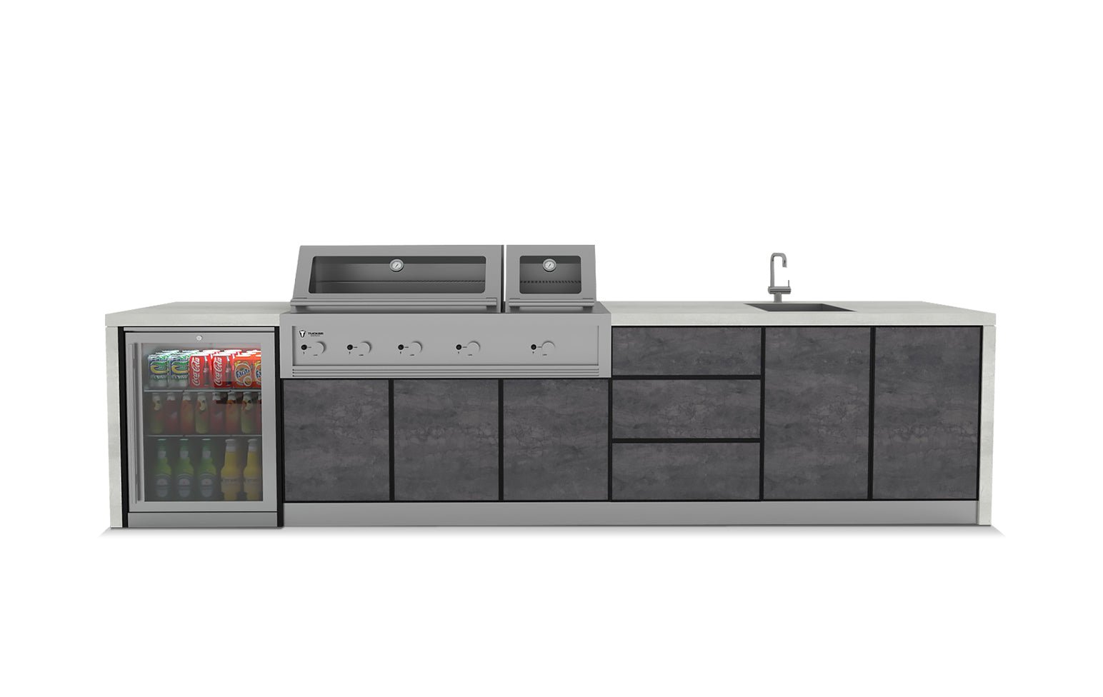 The R Class Professional Large Outdoor Kitchen Package