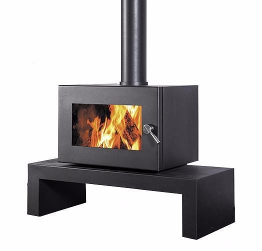 Blaze 905 Wood Fire with Coffee Table Base - Tucker Barbecues