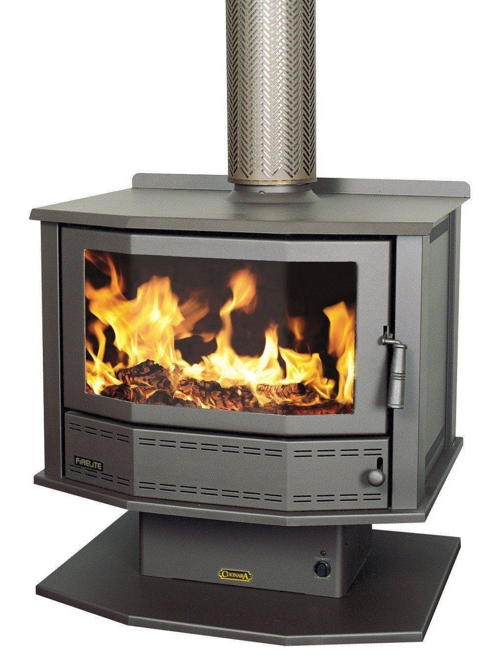 Coonara Firelite Bay Window Freestanding Woodheater, Heater, Coonara