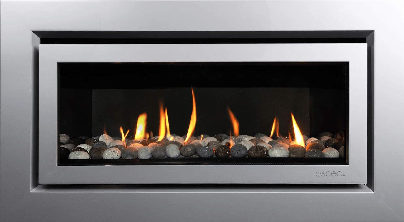 Escea DL850 Gas Fireplace - Tucker Barbecues