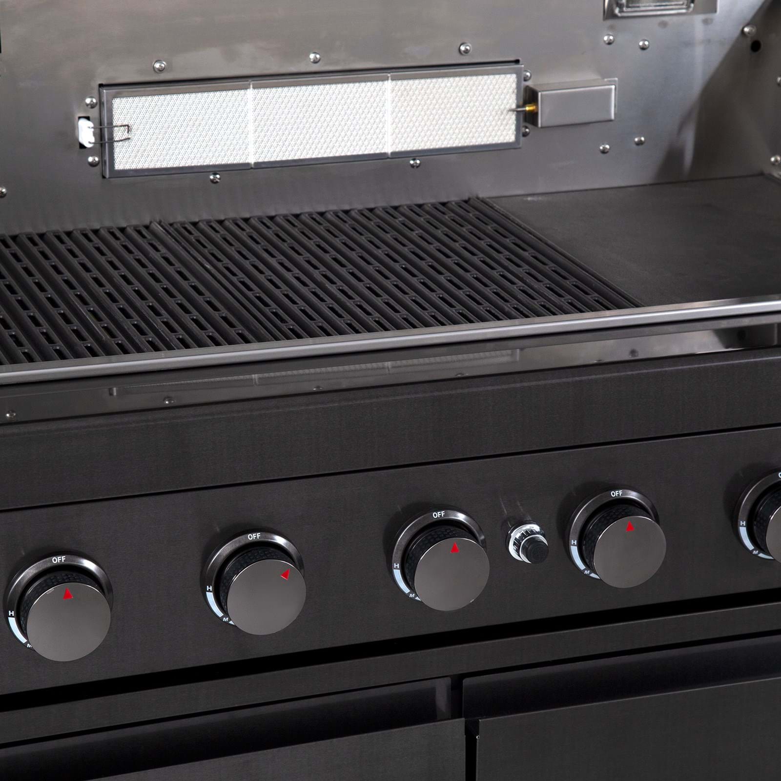 Gasmate Nova Graphite 6 Burner Built-in BBQ