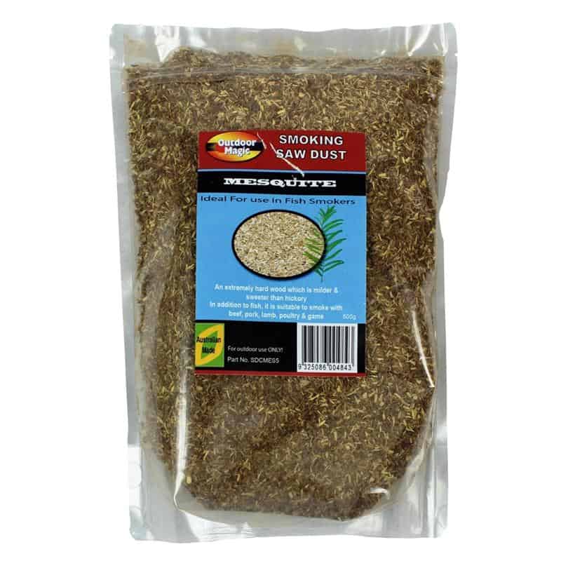 Outdoor Magic Mesquite 500g Smoking Sawdust, BBQ Accessory, S&D Berg