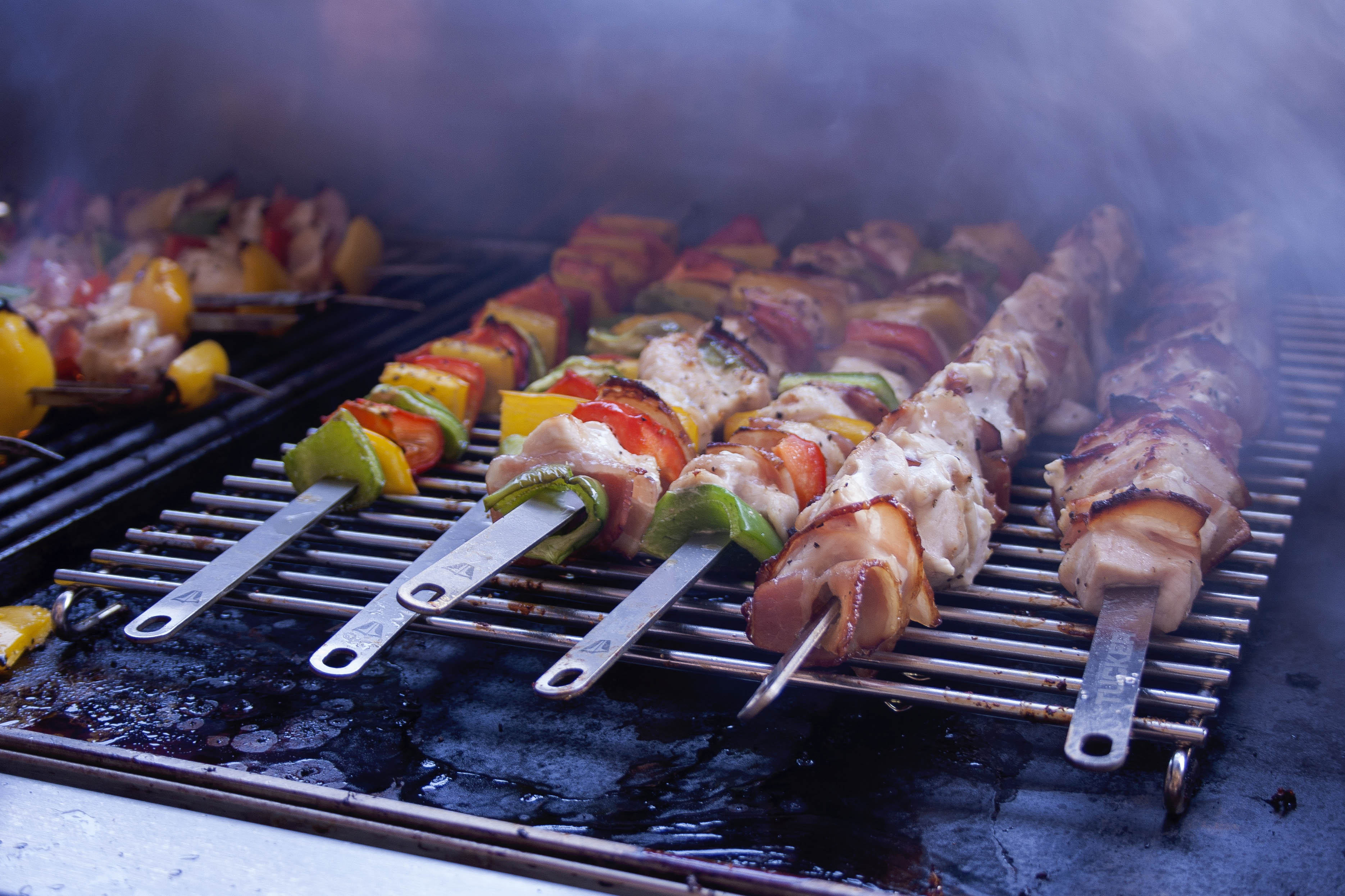 Tucker Stainless Steel Commercial Grade Skewers - 6 Pack, BBQ Accessories, Tucker Barbecues