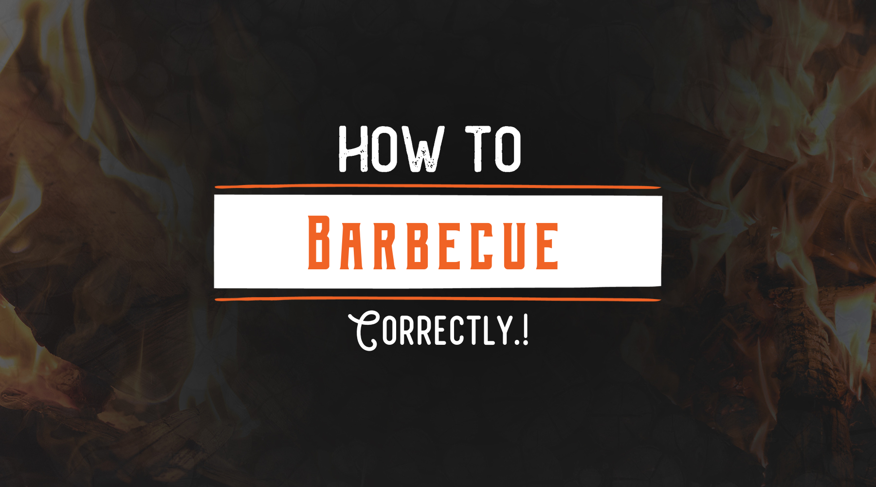 How to Barbecue Right