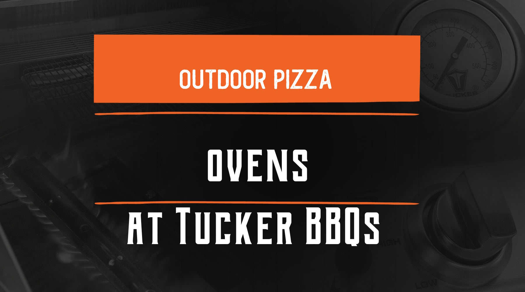 Outdoor Pizza Oven Brands at Tucker BBQs