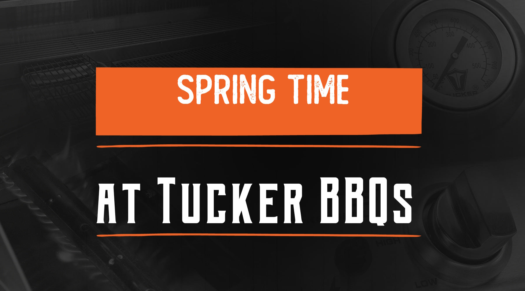 Springtime at Tucker BBQs