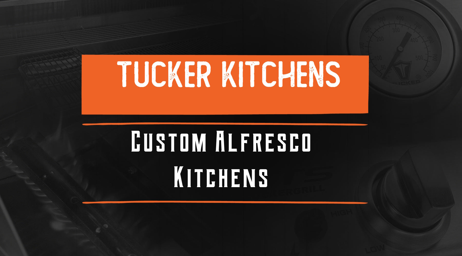 Tucker BBQs Creating Alfresco Outdoor Custom Kitchen Setup