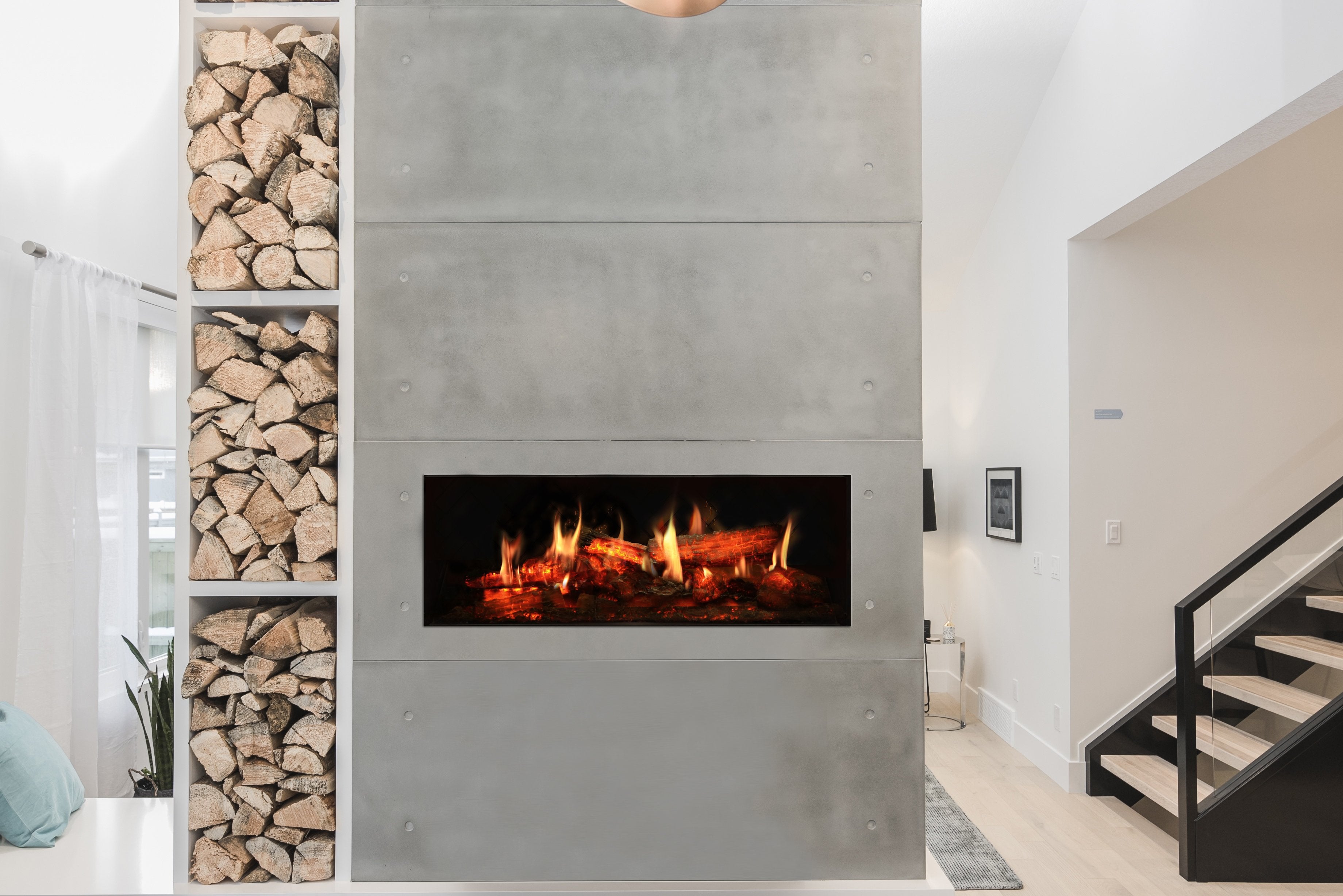 Real Flame Opti-V Electric Fireplace