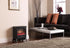 Dimplex 1.2kW Micro Stove Electric Fire with Black Cast Finish