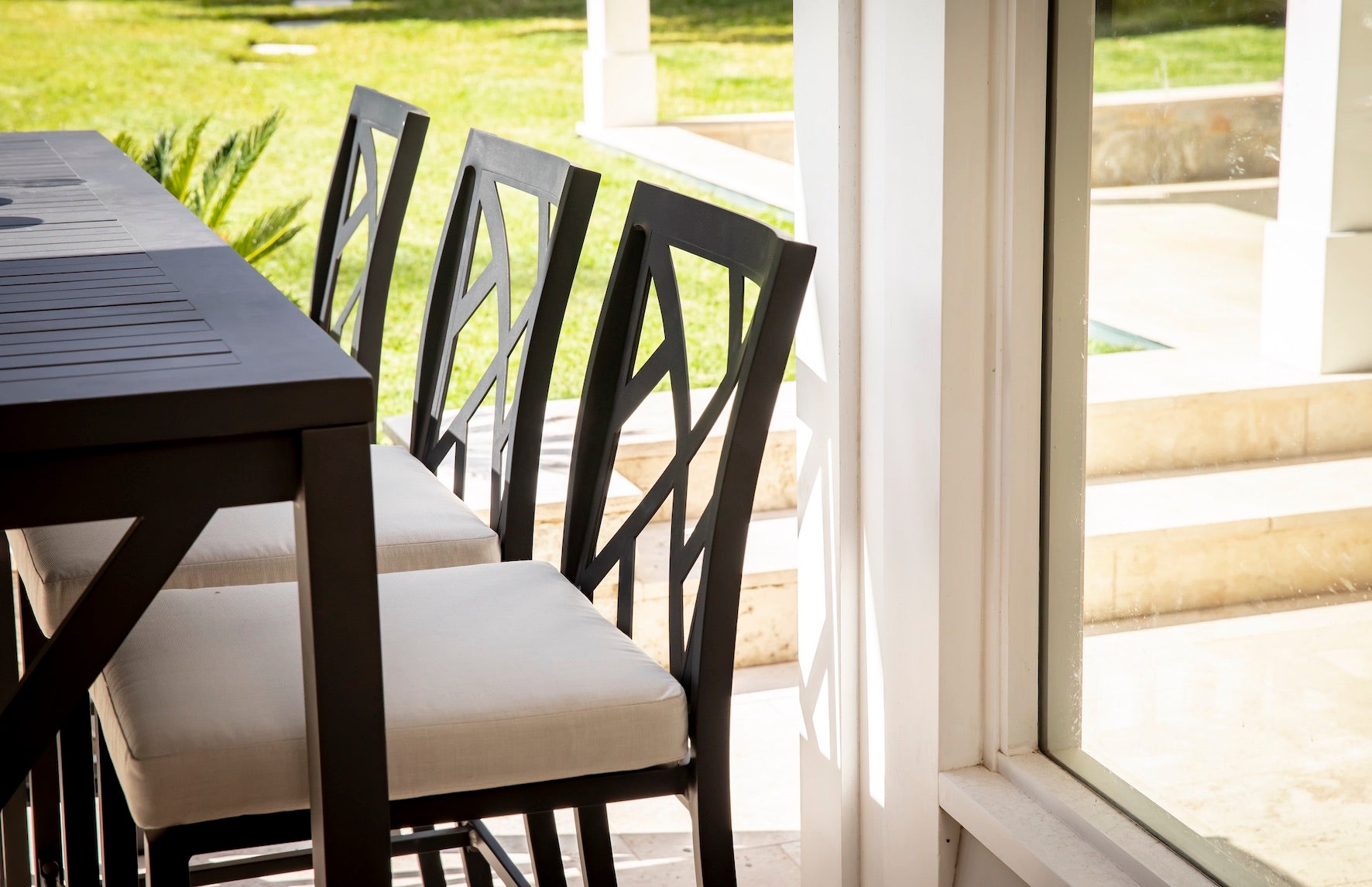 Shelta Southampton 7 Piece Rectangle Bar Set