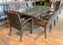 Manhattan 9 Piece Setting with Trieste 2400mm Table
