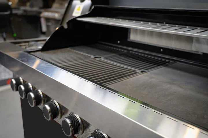 Masport Classic Six Burner Black BBQ Tucker Barbecues