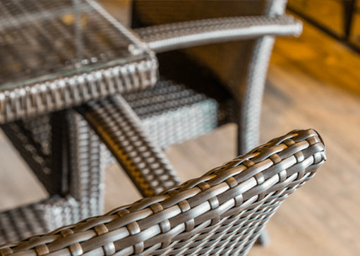 Manhattan 9 Piece Setting with Trieste 2400mm Table