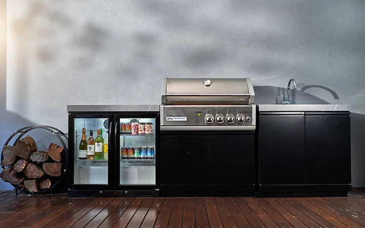 Crossray X-Origin Classic Outdoor Kitchen with 4 Burner BBQ - Tucker Barbecues