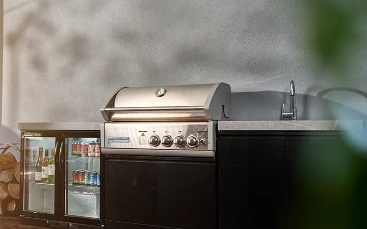 Crossray X-Origin Classic Outdoor Kitchen with 4 Burner BBQ - Tucker Barbecues