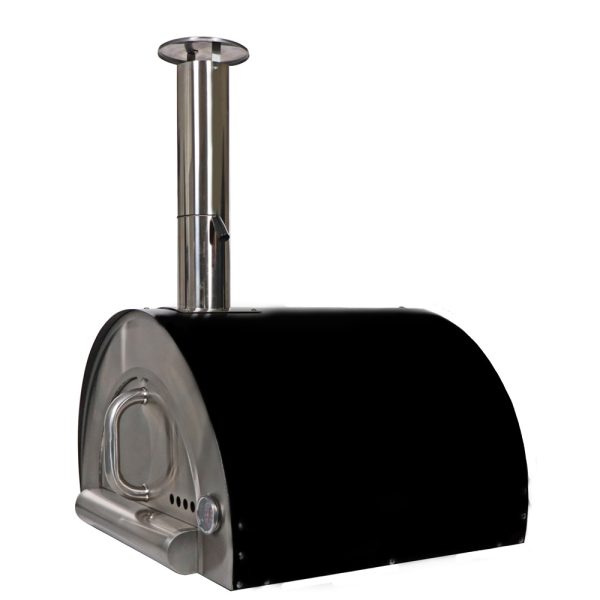 Smart Stainless Steel Built-In Wood Fired Pizza Oven with Stand - PW01