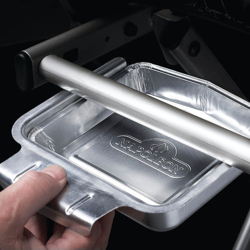 Napoleon Disposable Aluminium Grease Trays for Travel Q - Pack of 5