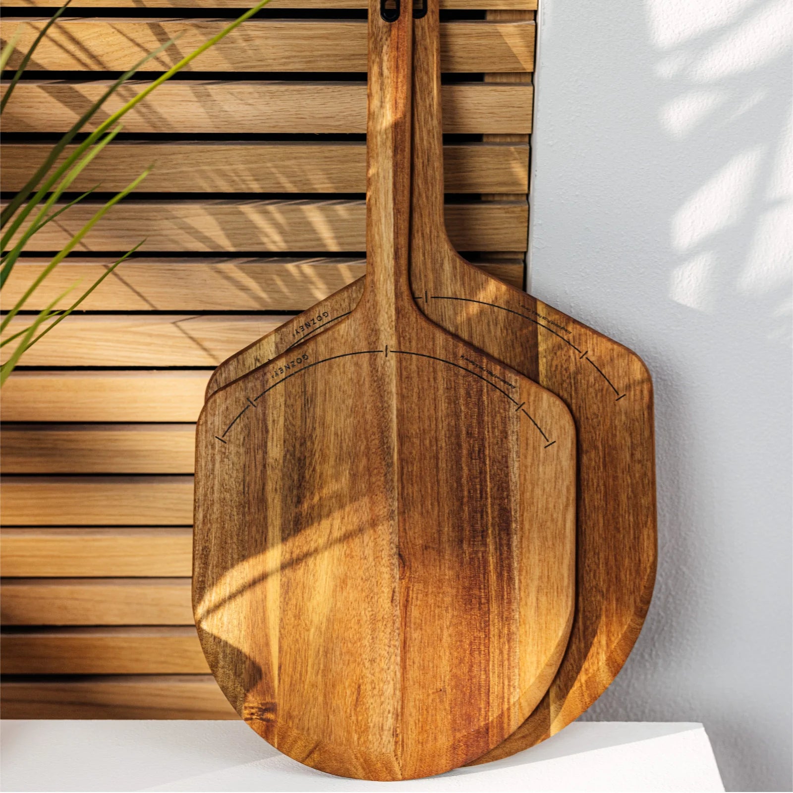 Gozney Acacia Wood Placement Peel & Server - Tucker Barbecues
