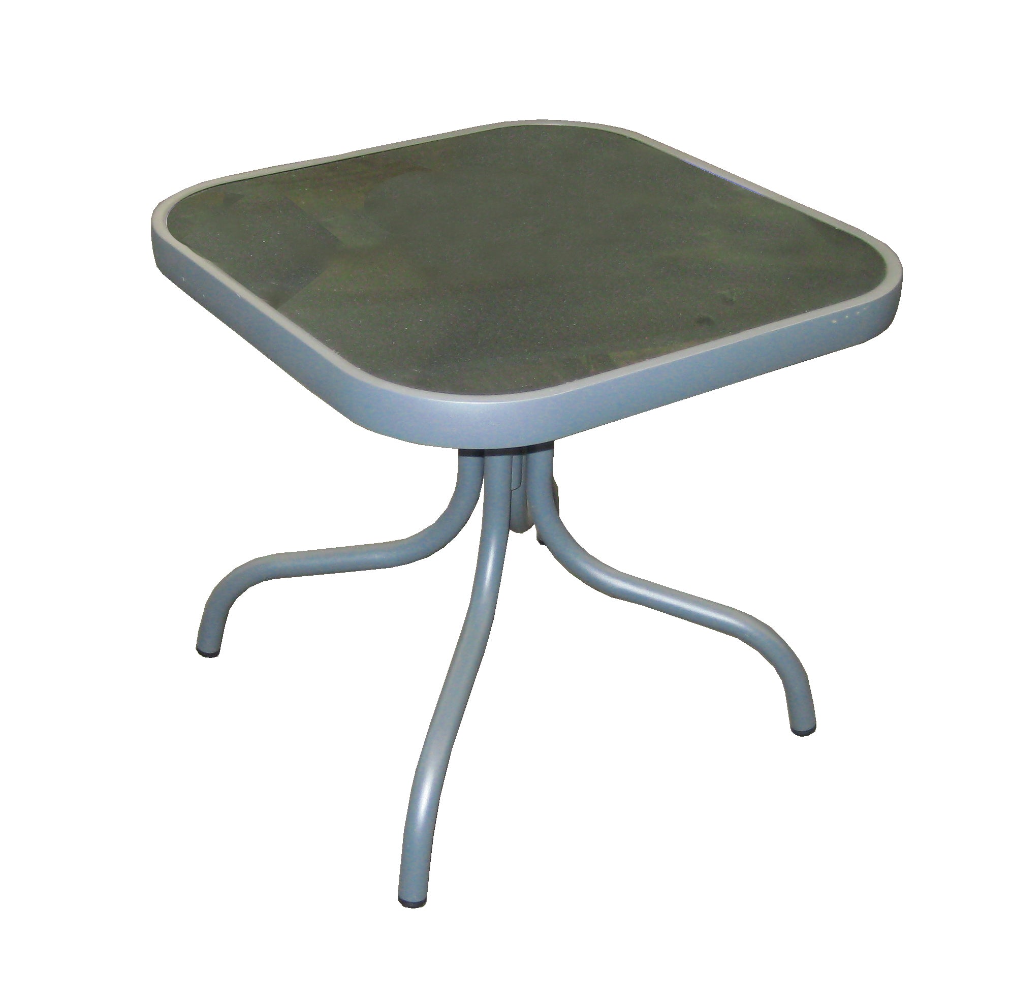 Tucker Bayview Chocolate Grey Glass Low Coffee Table