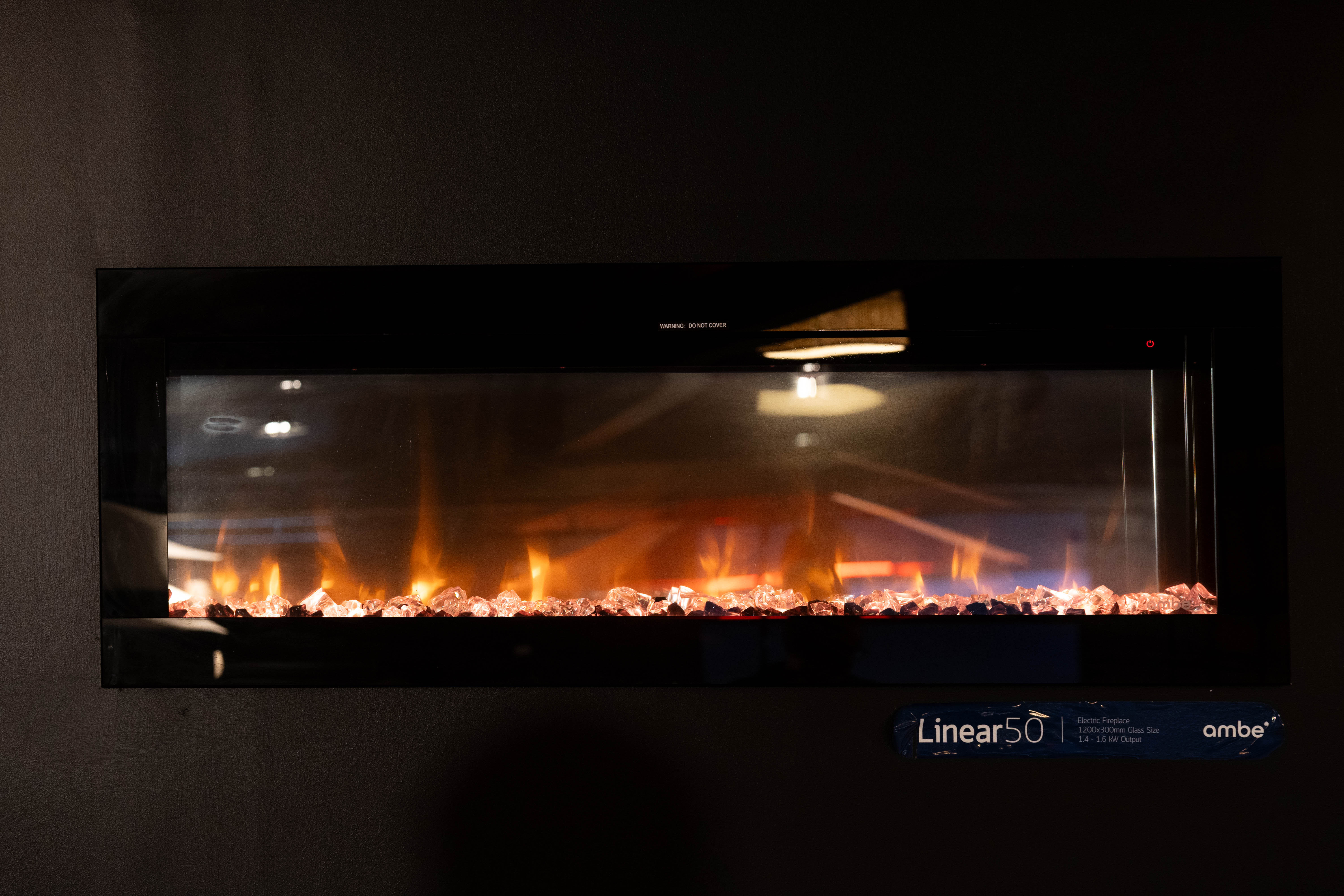 Clearance Sale - Ambe Linear Deep 50 Electric Fireplace