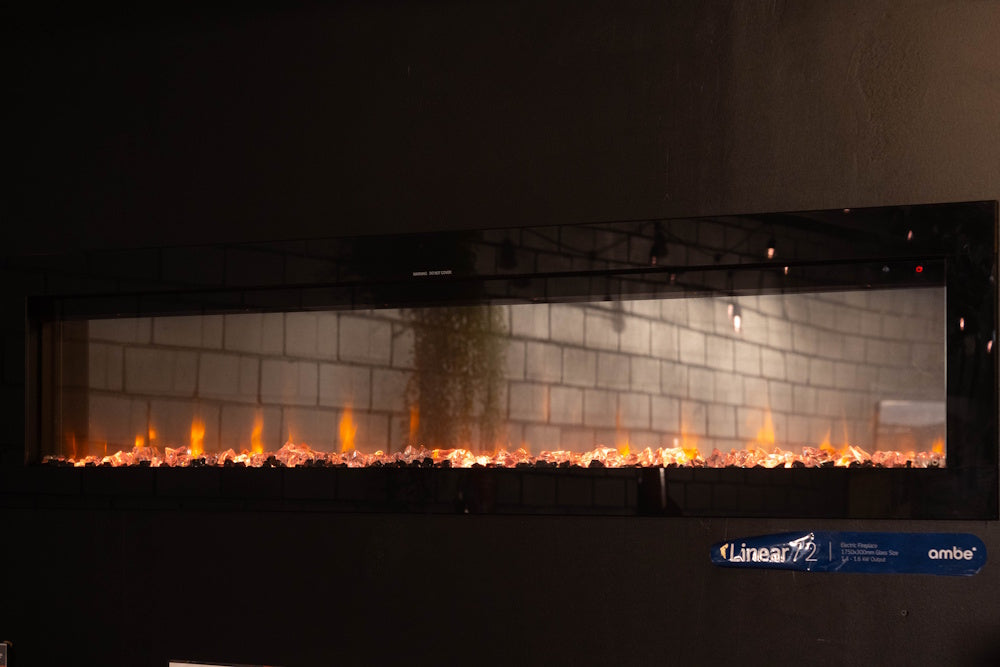 Clearance Sale - Ambe Linear Deep 72 Electric Fireplace