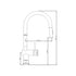 Amoza Pull Out Sink Mixer 304 Stainless Steel