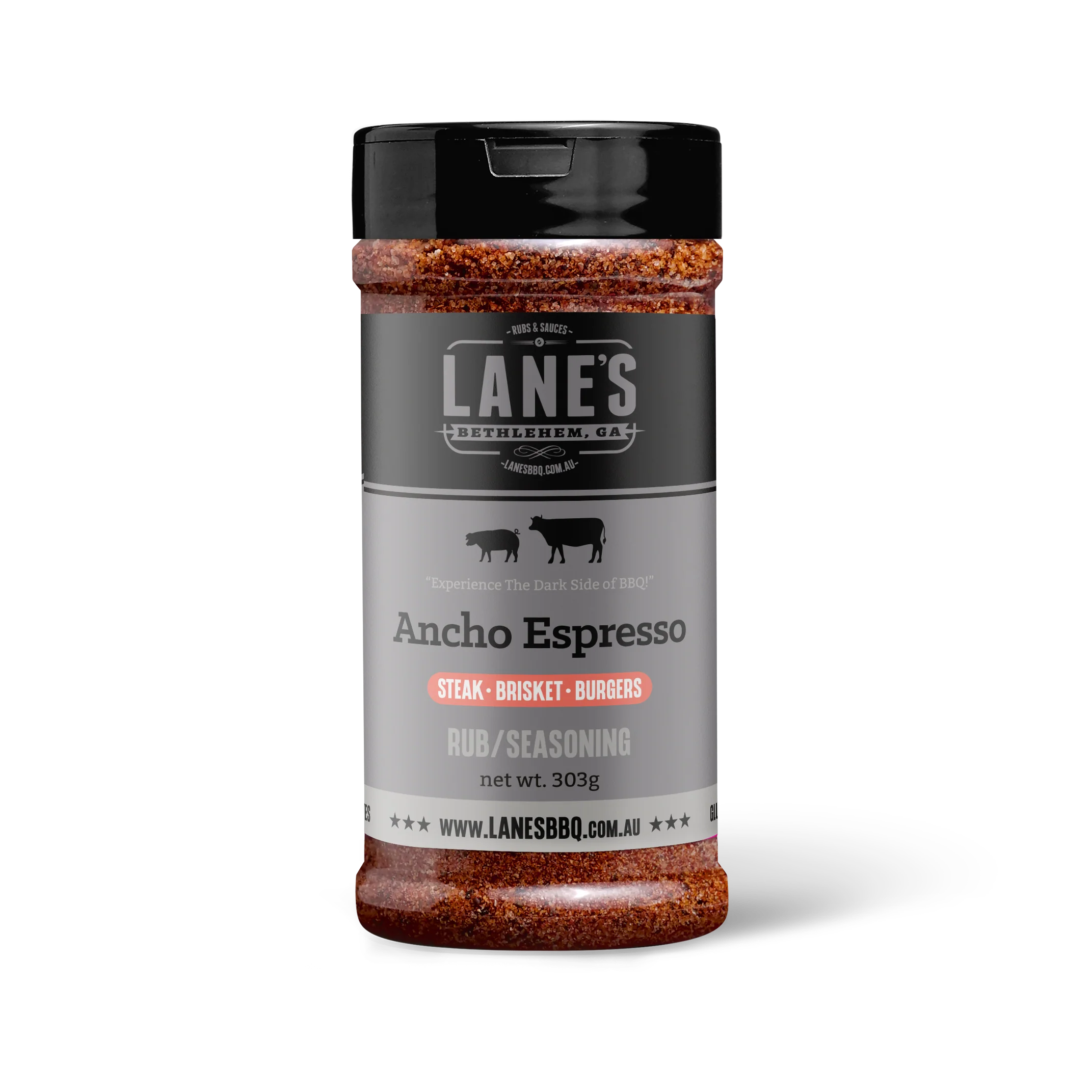 Lanes BBQ Ancho Espresso Rub