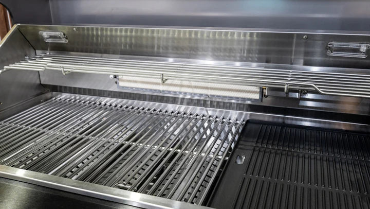 Aspire Stainless Steel 6 Burner Built In BBQ