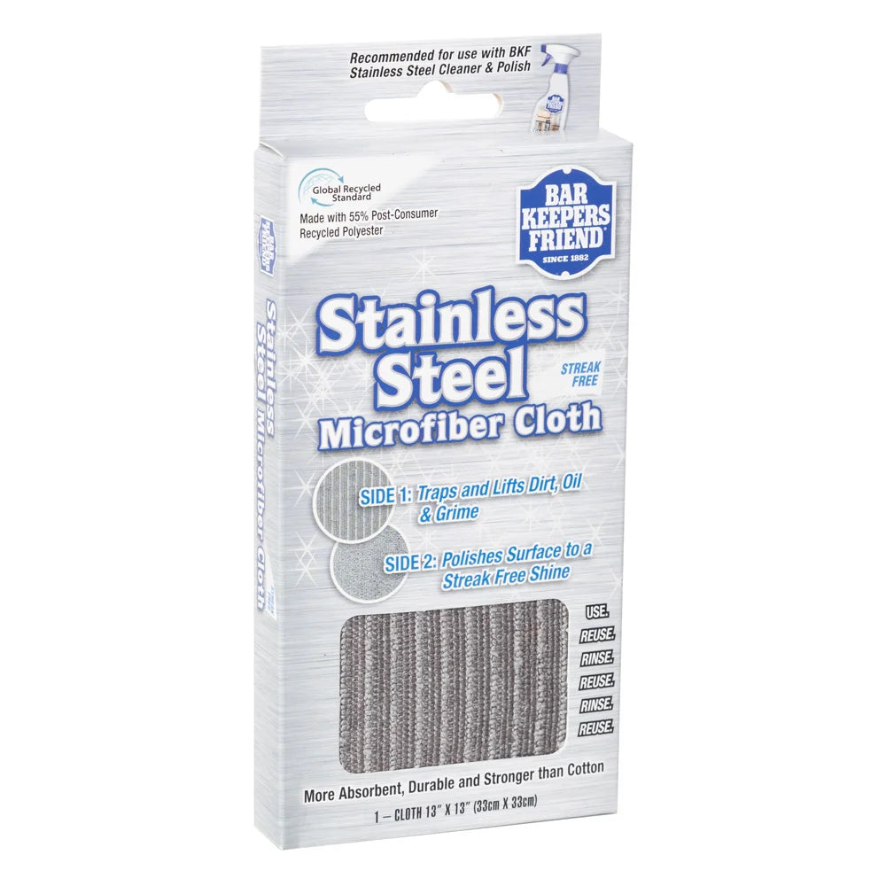 Bar Keeper's Friend Stainless Steel Microfiber Cloth