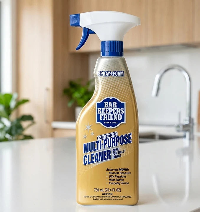 Bar Keeper's Friend Multi-Purpose Cleaner Spray & Foam - 750ml