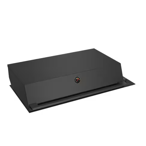 Beefeater Proline 6 Burner BBQ with Hood and Side Burner with COLORBOND Steel Monument Finish - Bundle Deal