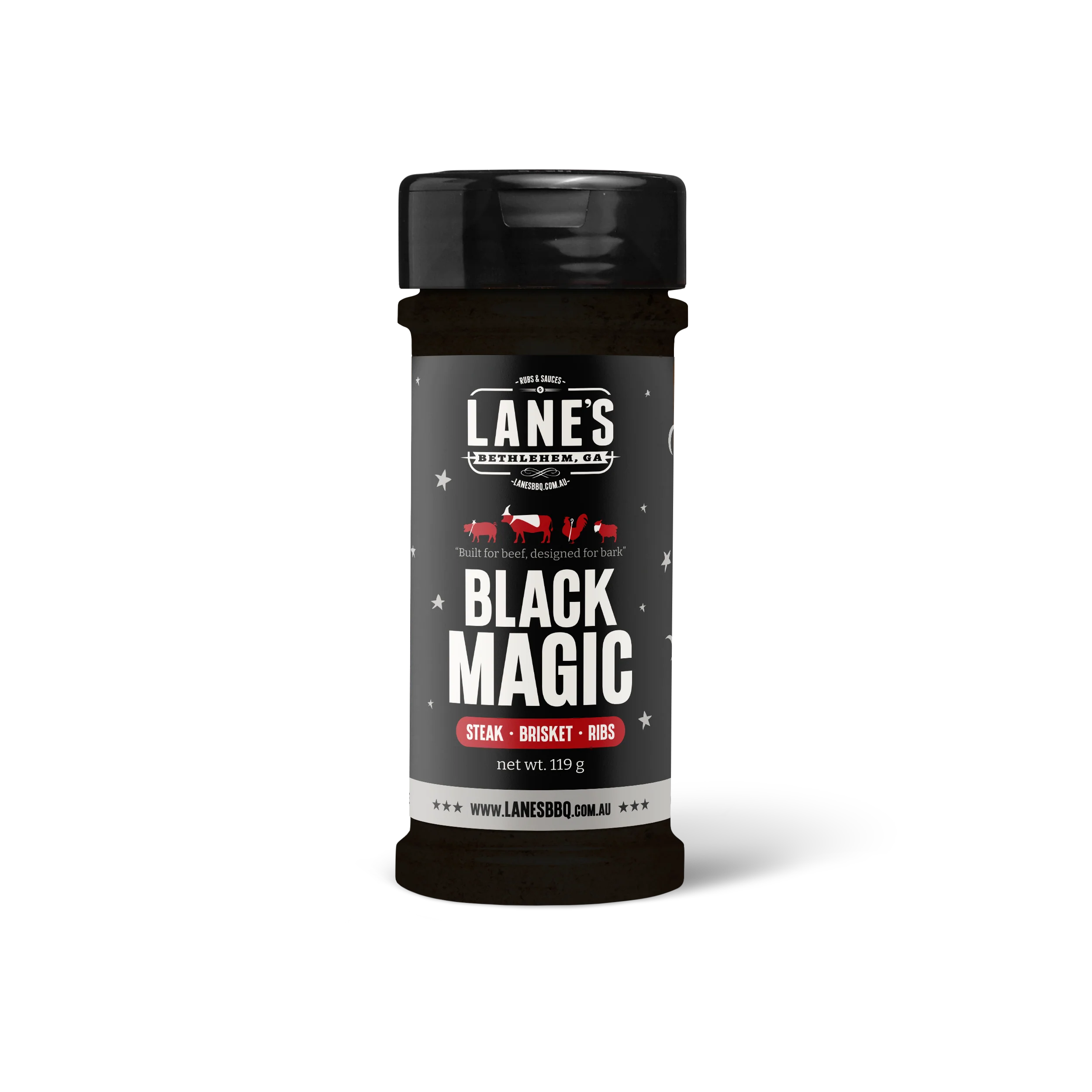Lanes BBQ Black Magic Rub