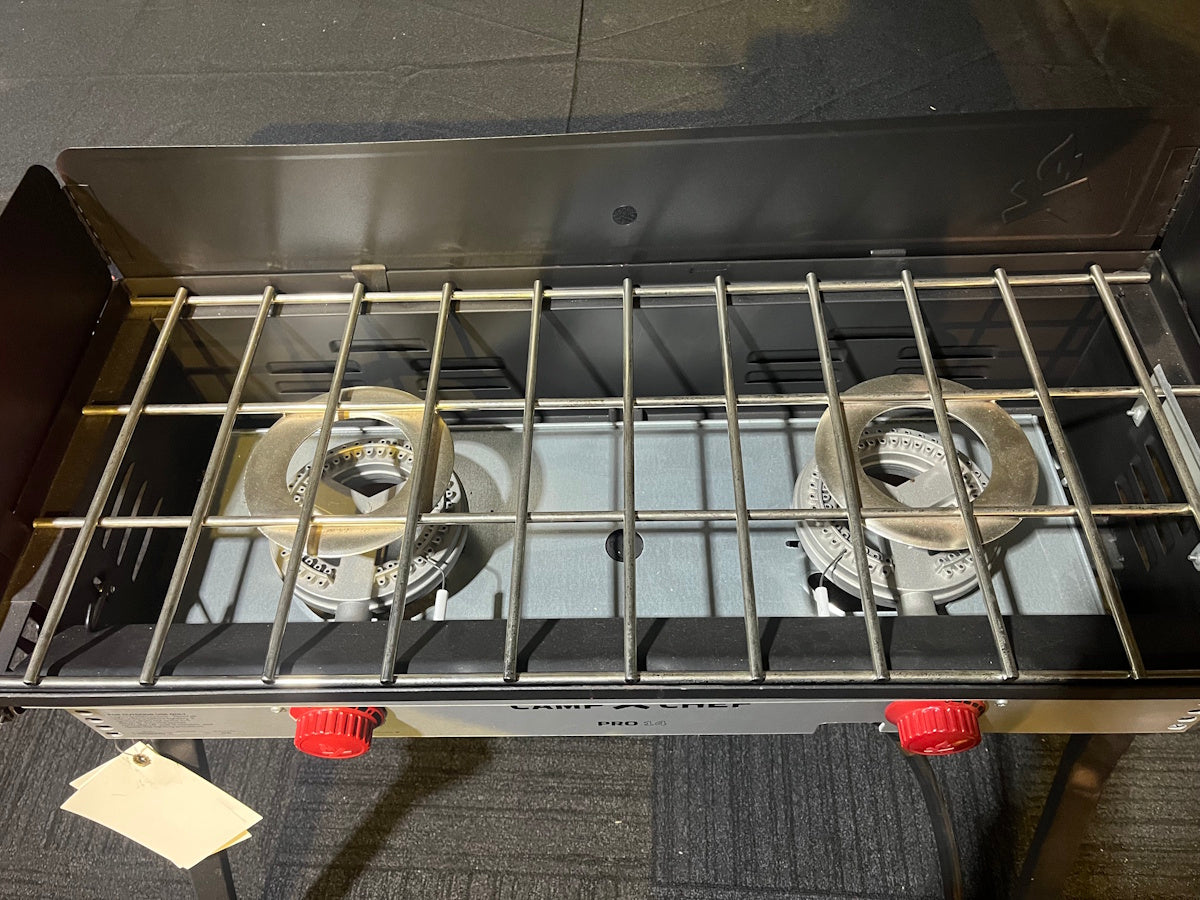 Clearance Sale - Camp Chef Pro60X 14 Inch 2 Burner Stove Cooking System