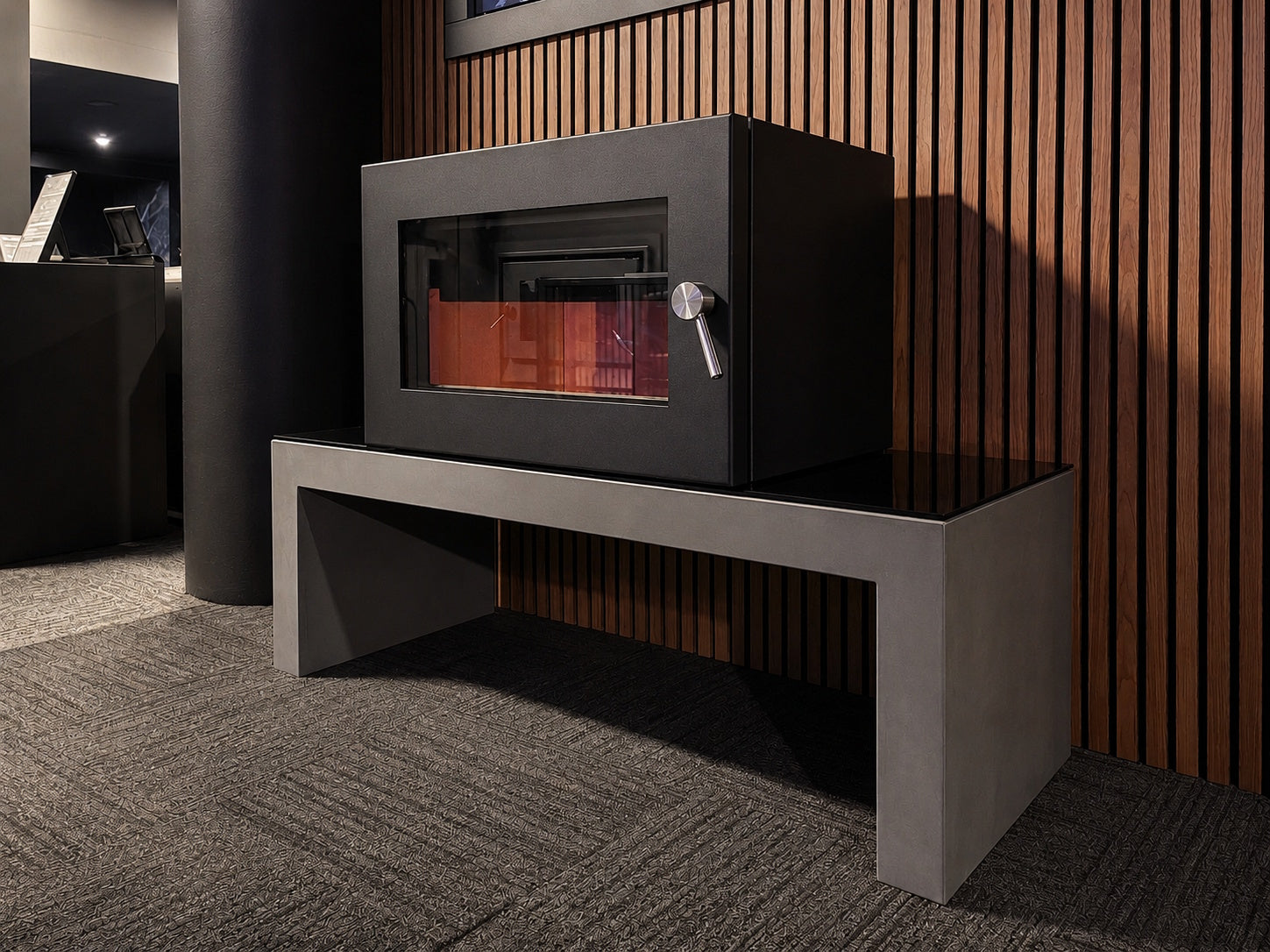 Clearance Sale - Blaze 905 with Remote Fan - Coffee Table Base