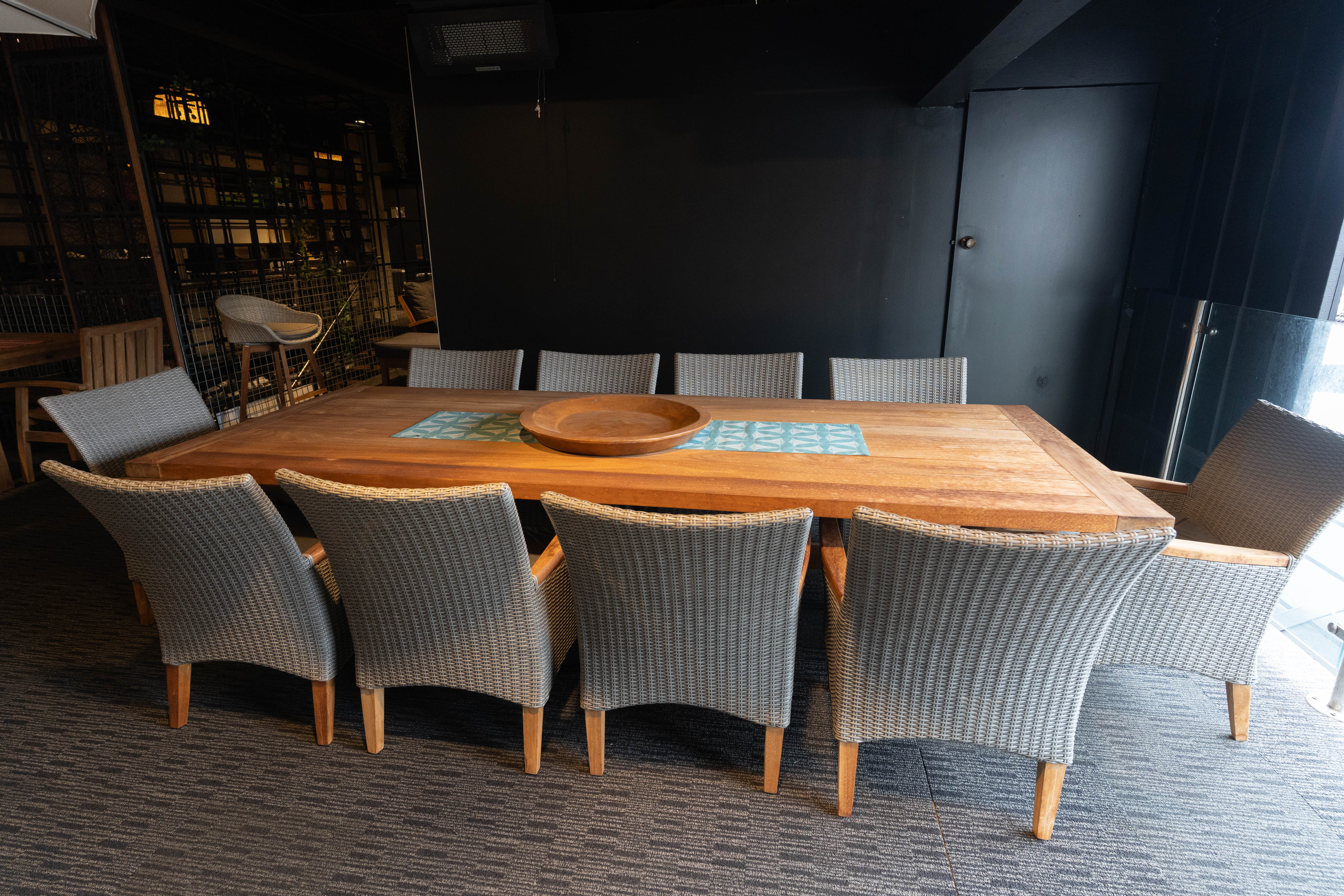Clearance Sale - East India Alexander 2.4m Table Dining Setting with 10 Florence Dining Chairs