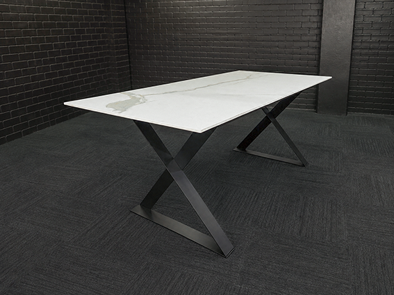 Clearance Sale - Laminam Porcelain Table Top with SS Leg System