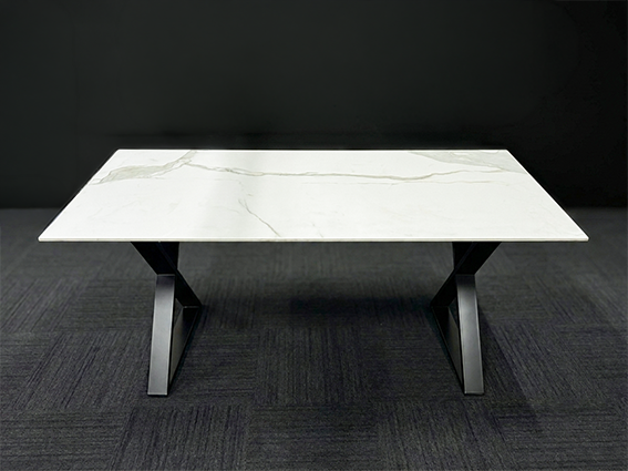Clearance Sale - Laminam Porcelain Table Top with SS Leg System