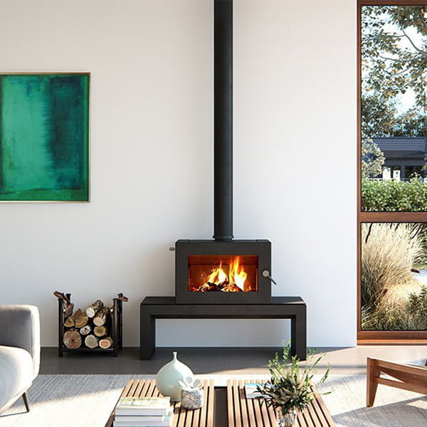 Clearance Sale - Blaze 905 with Remote Fan - Coffee Table Base