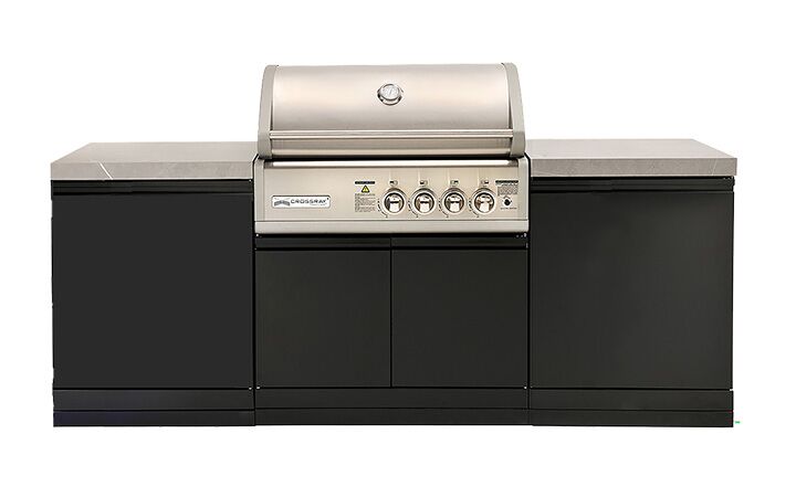 Crossray X-Origin Compact 4 Burner Gas Outdoor Kitchen - Tucker Barbecues