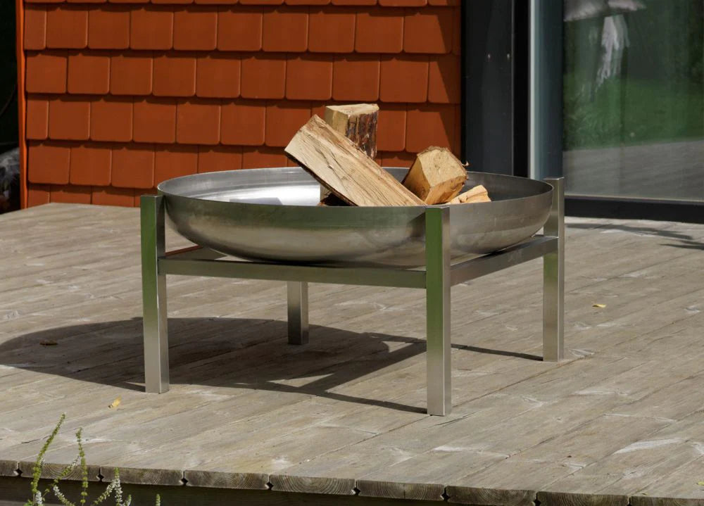 Alfred Riess Inuvik Steel Fire Pit - Large