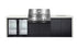 Crossray Xplor Outdoor Kitchen 4 Burner BBQ Double Fridge Sink & Double Side Cabinets