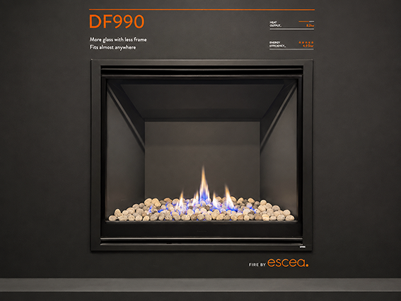 Clearance Sale - Escea DF990 Gas Fireplace