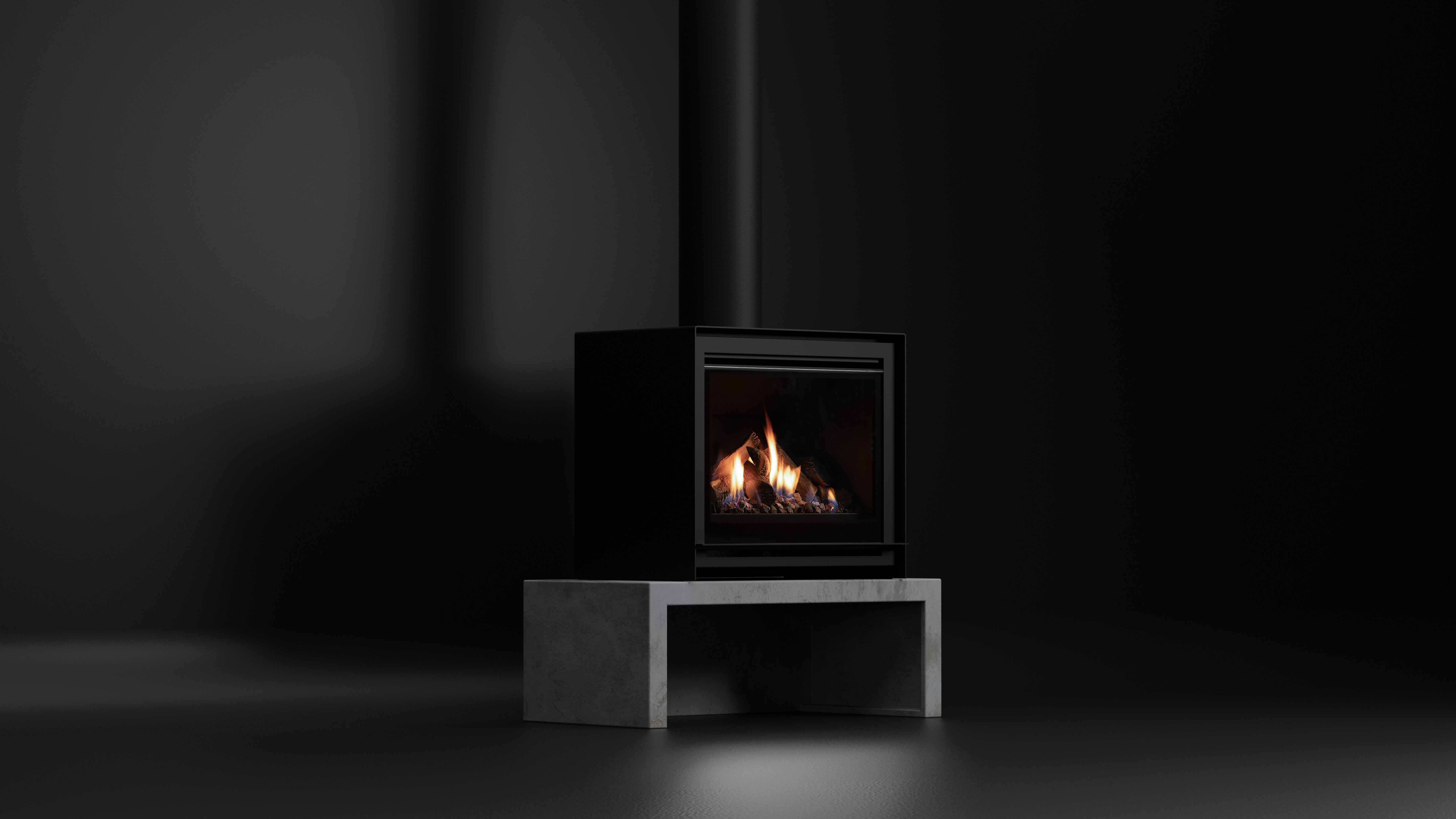 Escea DFS740 Freestanding Gas Fireplace