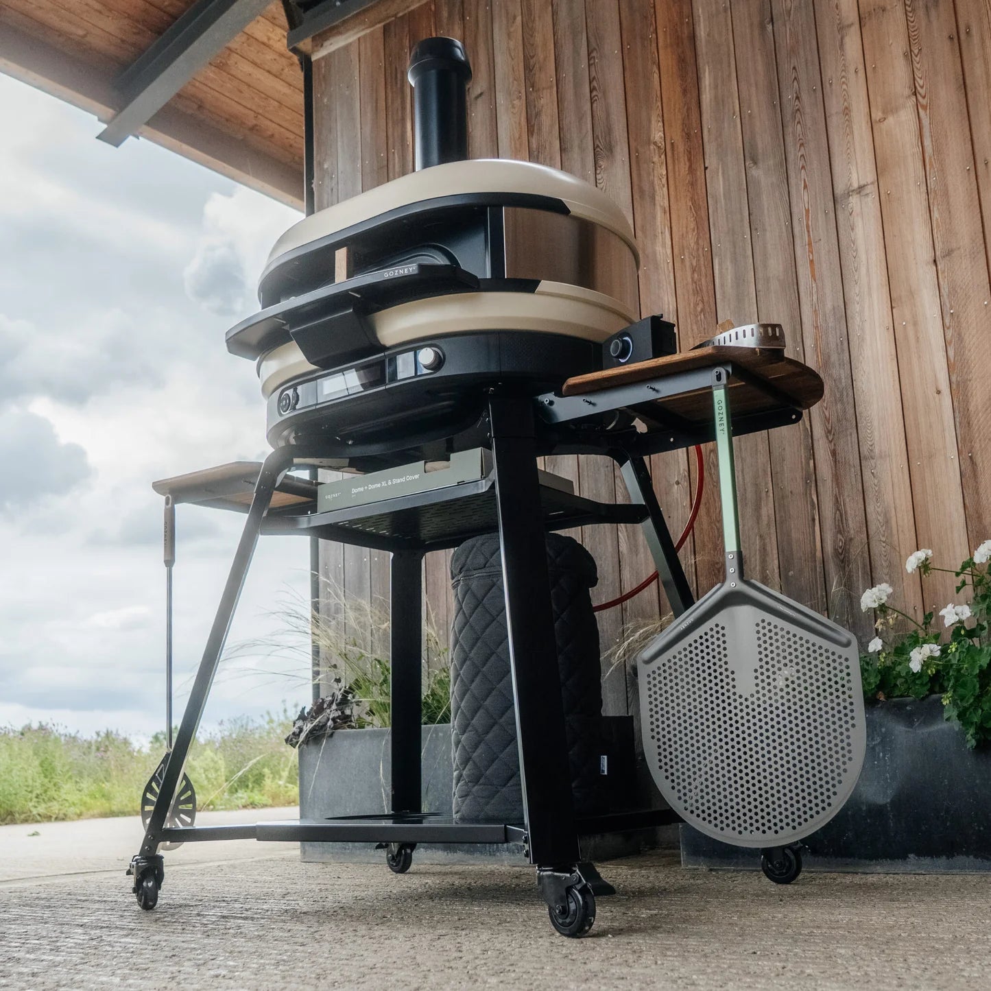 Gozney Dome XL Gen 2 Pizza Oven Bone Ultimate Bundle - Hybrid Fuel Propane
