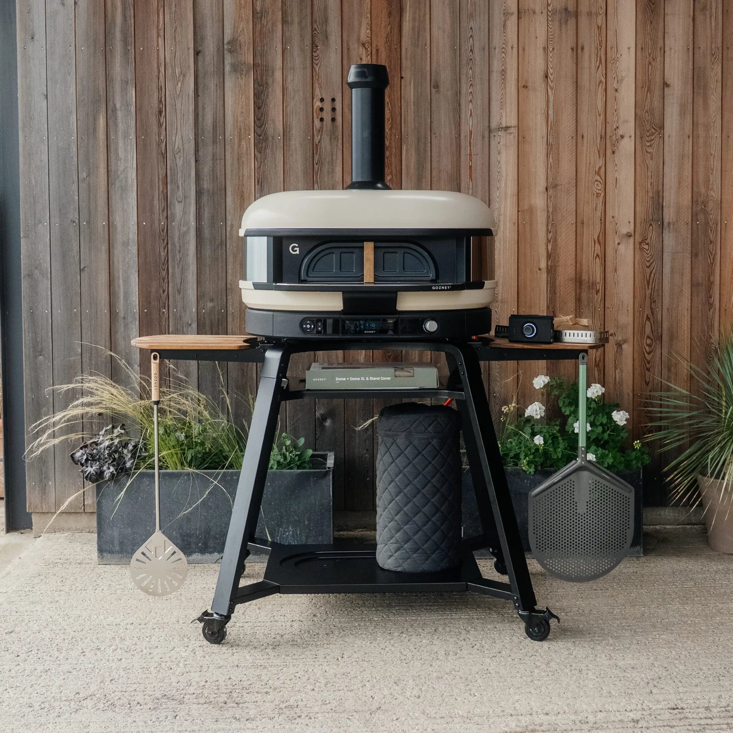 Gozney Dome XL Gen 2 Pizza Oven Bone Ultimate Bundle - Hybrid Fuel Propane